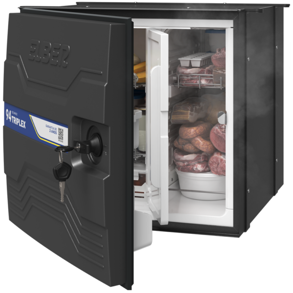 GELADEIRA DE CAMINHÃO 94L 12v 24v COM CONGELADOR (EXTERNA) - ELBER - Imagem 3