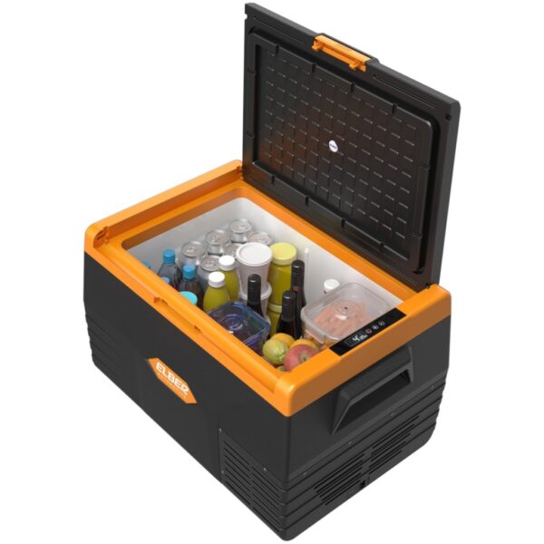 GELADEIRA PORTÁTIL BLACK 50L 12V 24V - ELBER - Imagem 4
