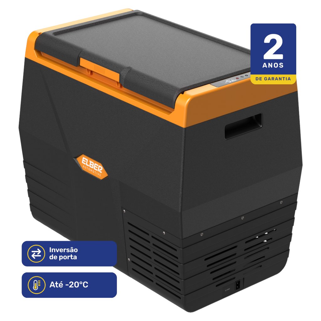 GELADEIRA PORTÁTIL BLACK 35L 12V 24V - ELBER