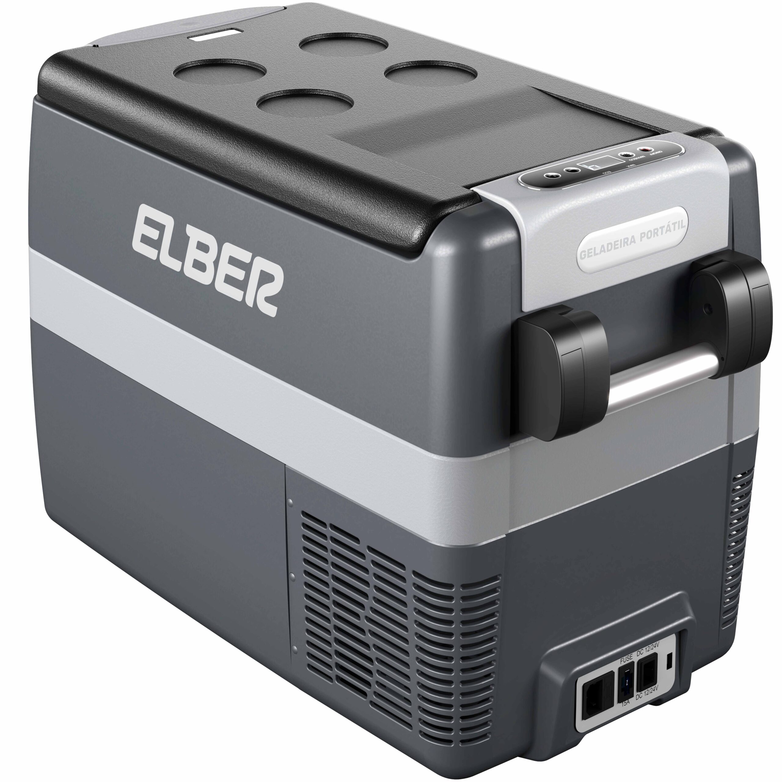GELADEIRA PORTÁTIL ELBER CAB 41 C/ BLUETOOTH + CONVERSOR 110/220V