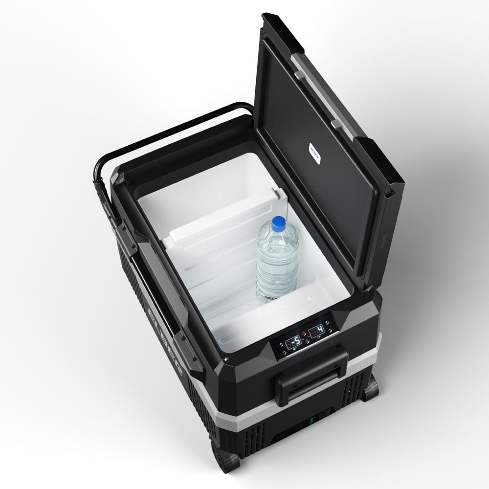 GELADEIRA PORTÁTIL ELBER BLACK 43 PRO DUAL ZONE C/BLUETOOTH + CONVERSOR 110/220V - Imagem 2